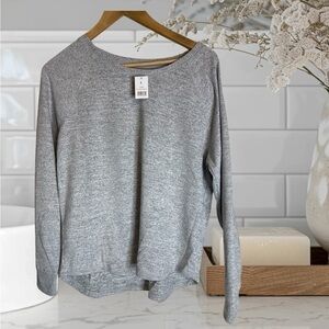 Live Love Lounge gray heather top